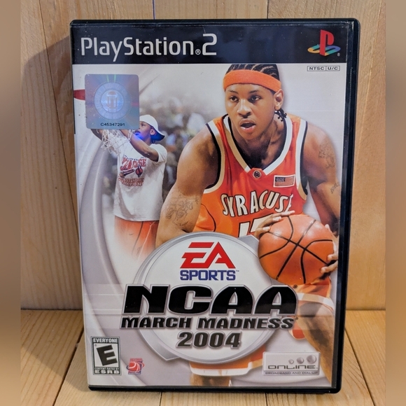 NCAA March Madness 2004 for PlayStation 2 - Black Online Used - Picture 1 of 5